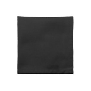 Elegant Solid Black Cloth Napkin