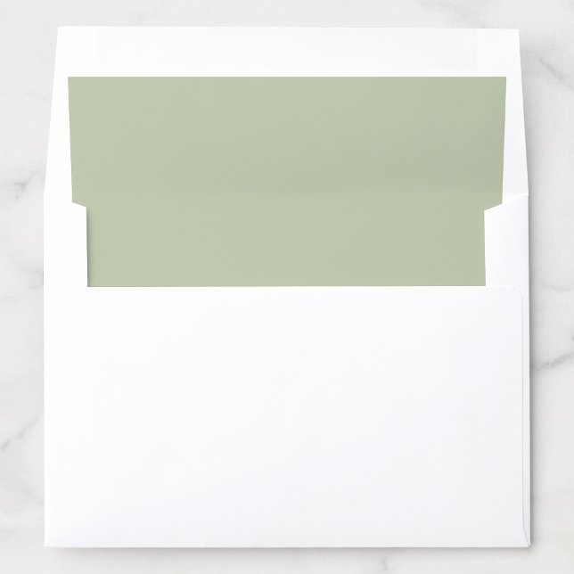 Elegant Solid Color Minimal Modern Envelope Liner (Creator Uploaded)