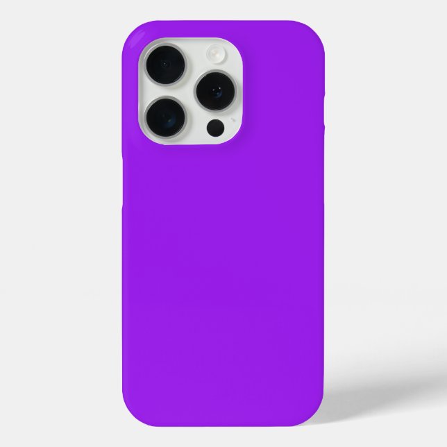 Elegant Solid Purple Case-Mate iPhone Case (Back)