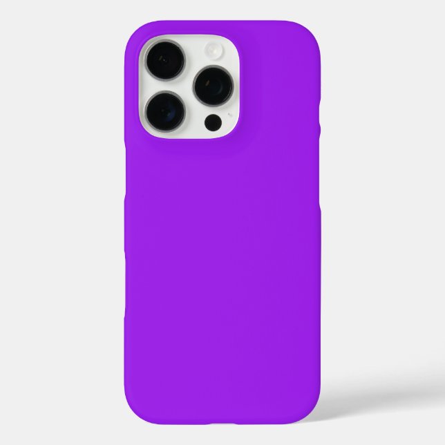 Elegant Solid Purple Case-Mate iPhone Case (Back)