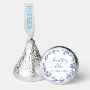 Elegant Something Blue Before I do Bridal Shower Hershey®'s Kisses®