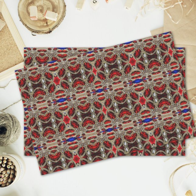 elegant sophisticated gold ruby red burgundy  tissue paper (elegant sophisticated gold ruby red burgundy tissue paper)