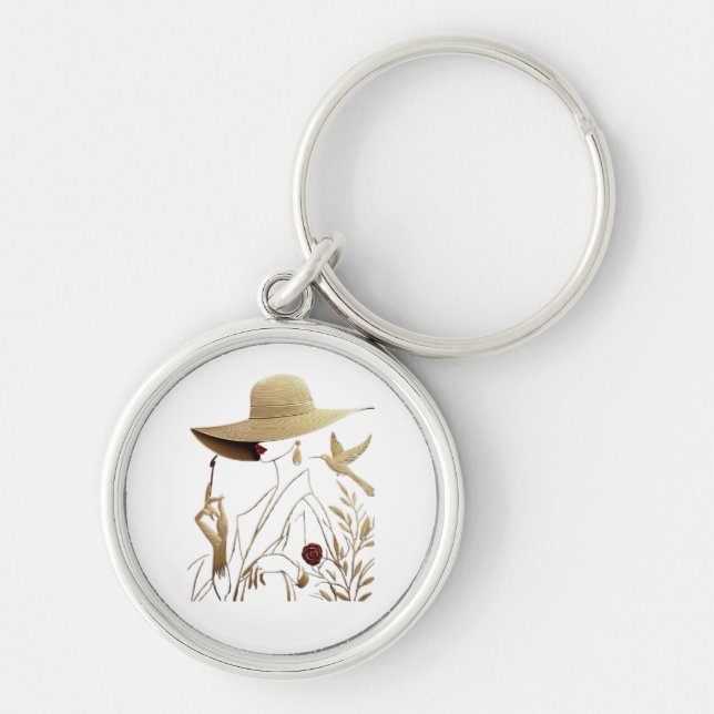 Elegant & Sophisticated Keychain (Front)