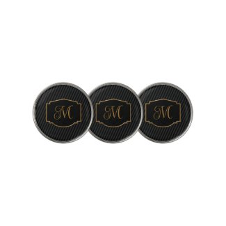 Elegant, Sophisticated Striped Monogram 