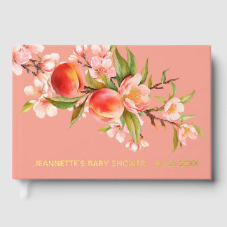 Elegant Southern Sweetheart Style Foil Guest Book