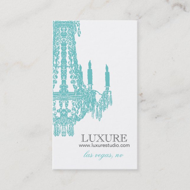 Elegant Spa and Salon Business Card (Front)