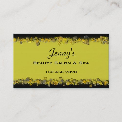 Elegant Spa Business Card