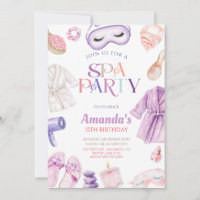 Elegant Spa day Girls Birthday Party