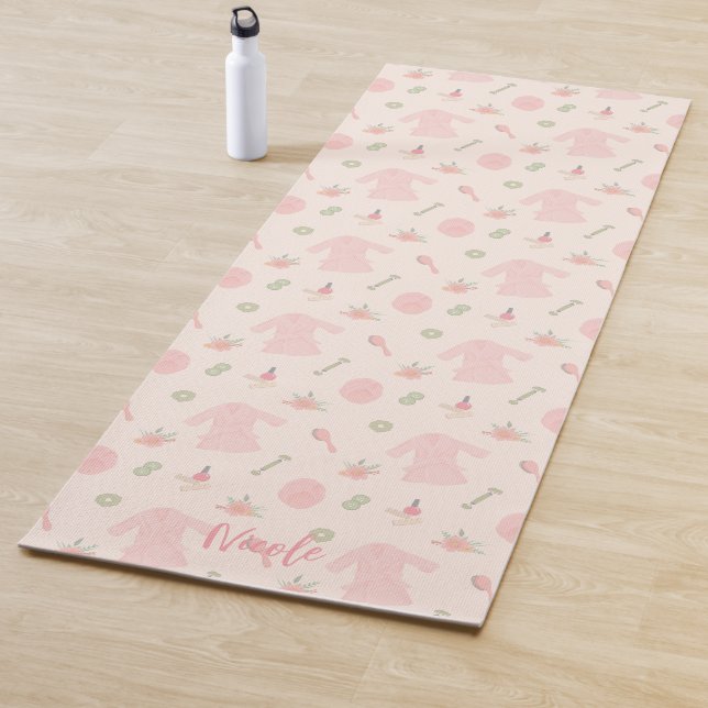 Elegant Spa Things personalized design Yoga Mat (In Situ)