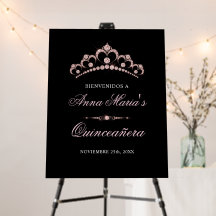 Elegant Spanish Quinceañera Mis Quince Pink