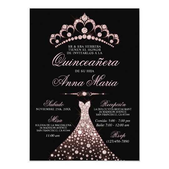 Quince Invitation Samples