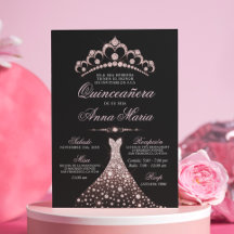 Elegant Spanish Quinceañera Mis Quince Pink