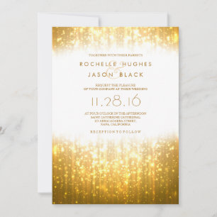 Elegant Sparkle Invitation
