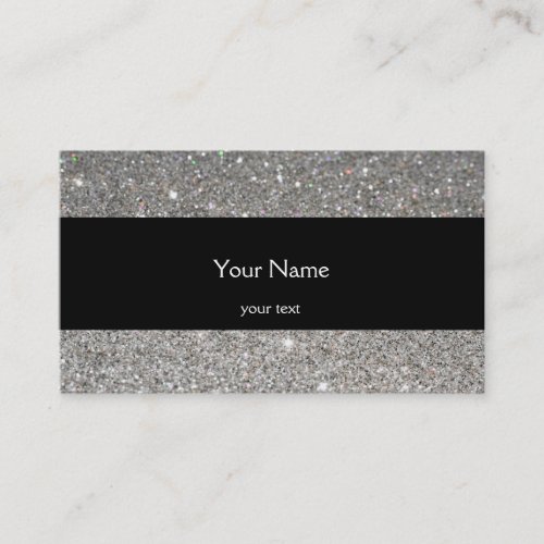 Elegant Sparkles &amp; Glitter Business Card