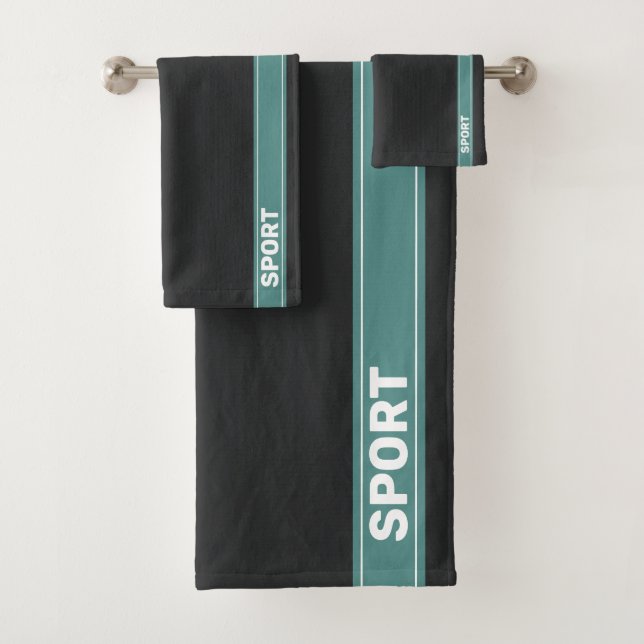 Elegant Sports Bath Towel Set (Insitu)