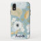 Elegant Spring Blue & White Flower Pattern