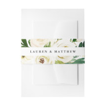 Elegant Spring Floral Belly Band