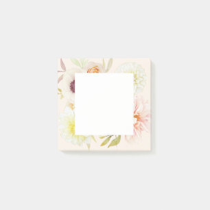 Elegant Spring Flowers Post-It Notes