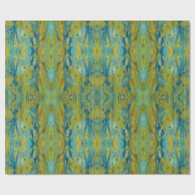 Elegant Spring Patterned Gift Wrap (Flat)