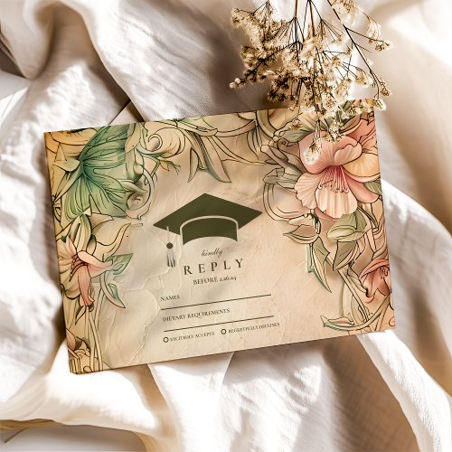 Elegant Spring Wildflowers Graduation Party