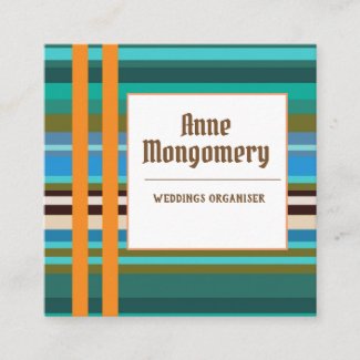 Elegant Square Business Card