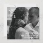 Elegant Square Photo Save the Date