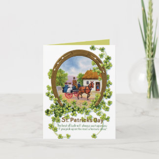 Elegant St Patrick's Day Greeting Card