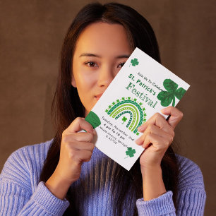 Elegant St. Patrick's Day Party Invitation