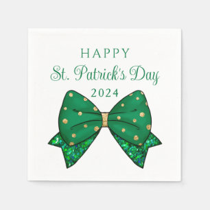 Elegant St. Patrick's Day Party Napkins