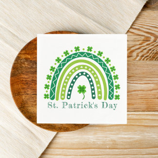 Elegant St. Patrick's Day Party Napkins