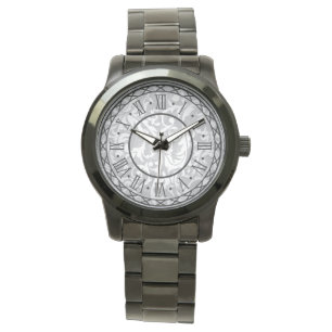 Elegant Stainless Steel Wrist Watch