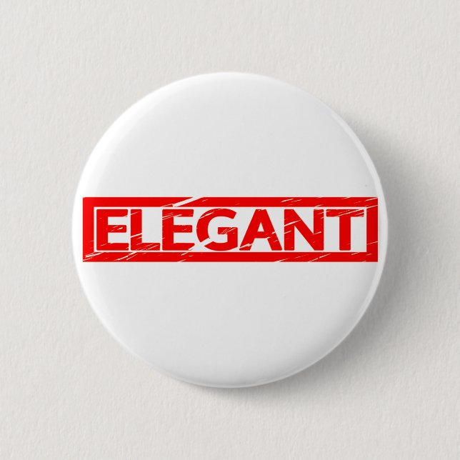 Elegant Stamp Button (Front)