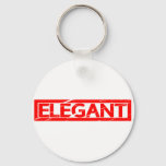 Elegant Stamp Keychain