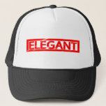 Elegant Stamp Trucker Hat