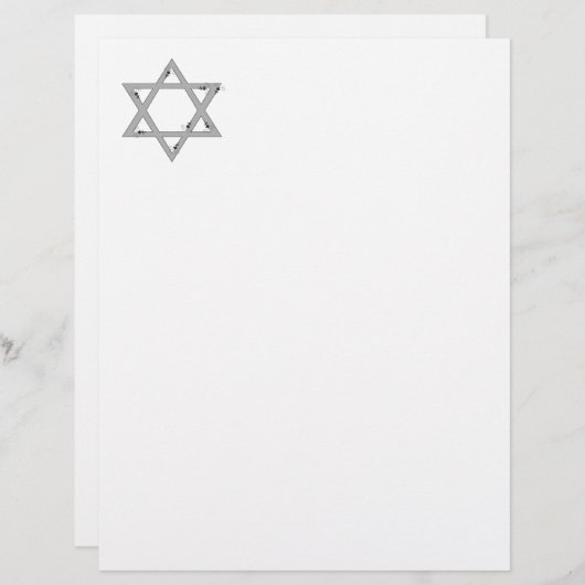 elegant star of david (Front/Back)