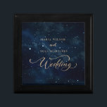 Elegant Starry night Wedding Celestial Wedding  Gift Box<br><div class="desc">Elegant Wedding Invitation starry night Wedding,  Minimalist Wedding Invitation,  Editable Minimalist Wedding Invite,  Modern Wedding Invite,  Photo Wedding Invitation
Created by Canva</div>