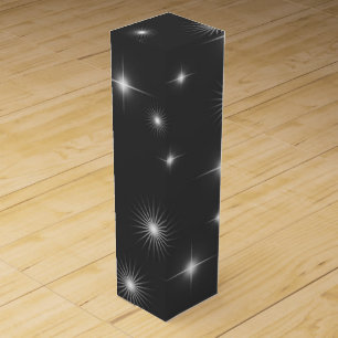 Elegant Starry Night Wine Box