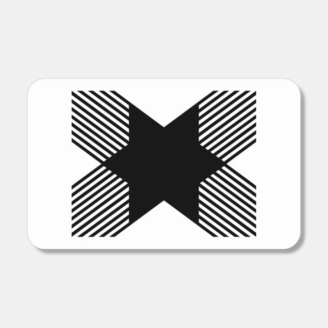 Elegant Start in Letter X Monogram Matchboxes (Front)