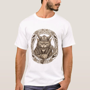 Elegant Steampunk Cat - Victorian Gentleman Cat T-Shirt