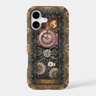Elegant Steampunk Customizable iPhone 17 Case