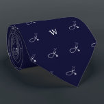 Elegant Stethoscope Doctor Gift Monogrammed Blue Neck Tie<br><div class="desc">Introducing our Stethoscope Silhouette Tie – a sophisticated nod to the dedication and expertise of doctors, nurses, and medical professionals. This tie isn't just an accessory; it's a visual tribute to the heartbeat of healthcare, making it an ideal gift for medical students, healthcare practitioners, and those in the noble profession...</div>