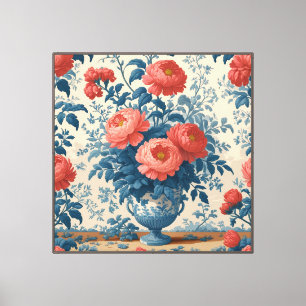 Elegant stretched Canvas Print