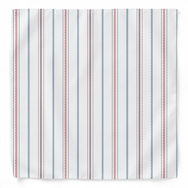 Elegant striped pattern. bandana (Front)