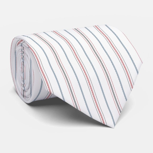 Elegant striped pattern. neck tie (Rolled)