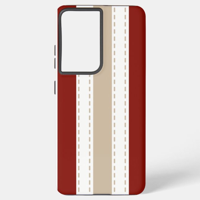  Elegant Striped  Samsung Galaxy Case (Back)