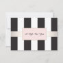 Elegant Striped Spa and Salon Gift Certificate