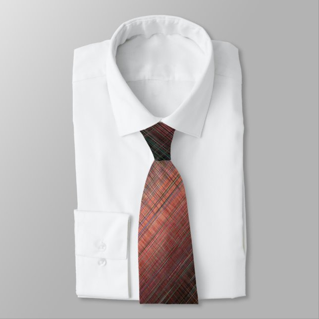 Elegant Striped Tie (Tied)