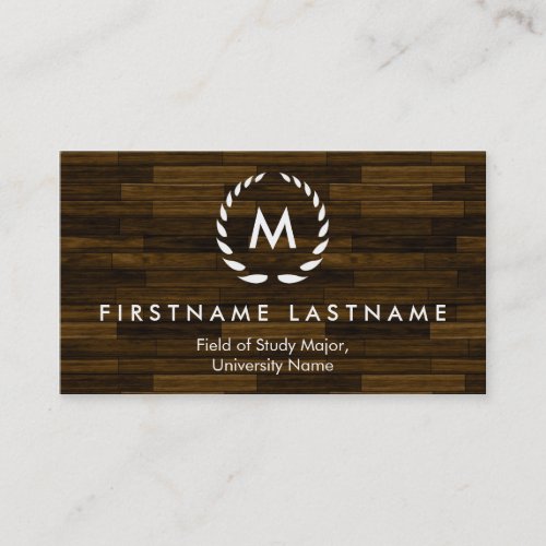 Elegant Student Business Cards