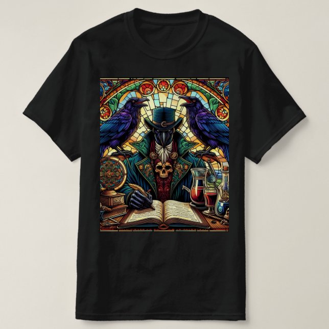 Elegant style plague doctor T-Shirt (Design Front)
