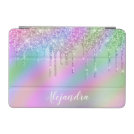 Elegant stylish colorful holographic glitter drips iPad mini cover Elegant stylish colorful holographic glitter drips iPad mini cover